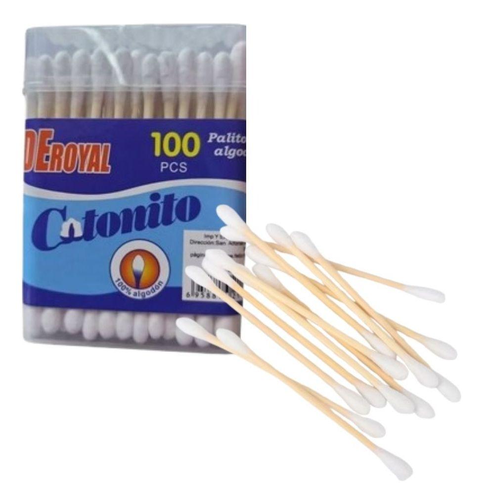SET 18 CAJAS DE HISOPOS COTONITO x100 PZAS ALGODÓN SUAVE LAU-0