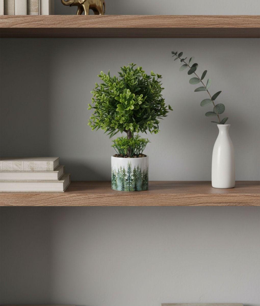 Planta Artificial Decorativa Adorno Moderno Arbusto Jhn-5