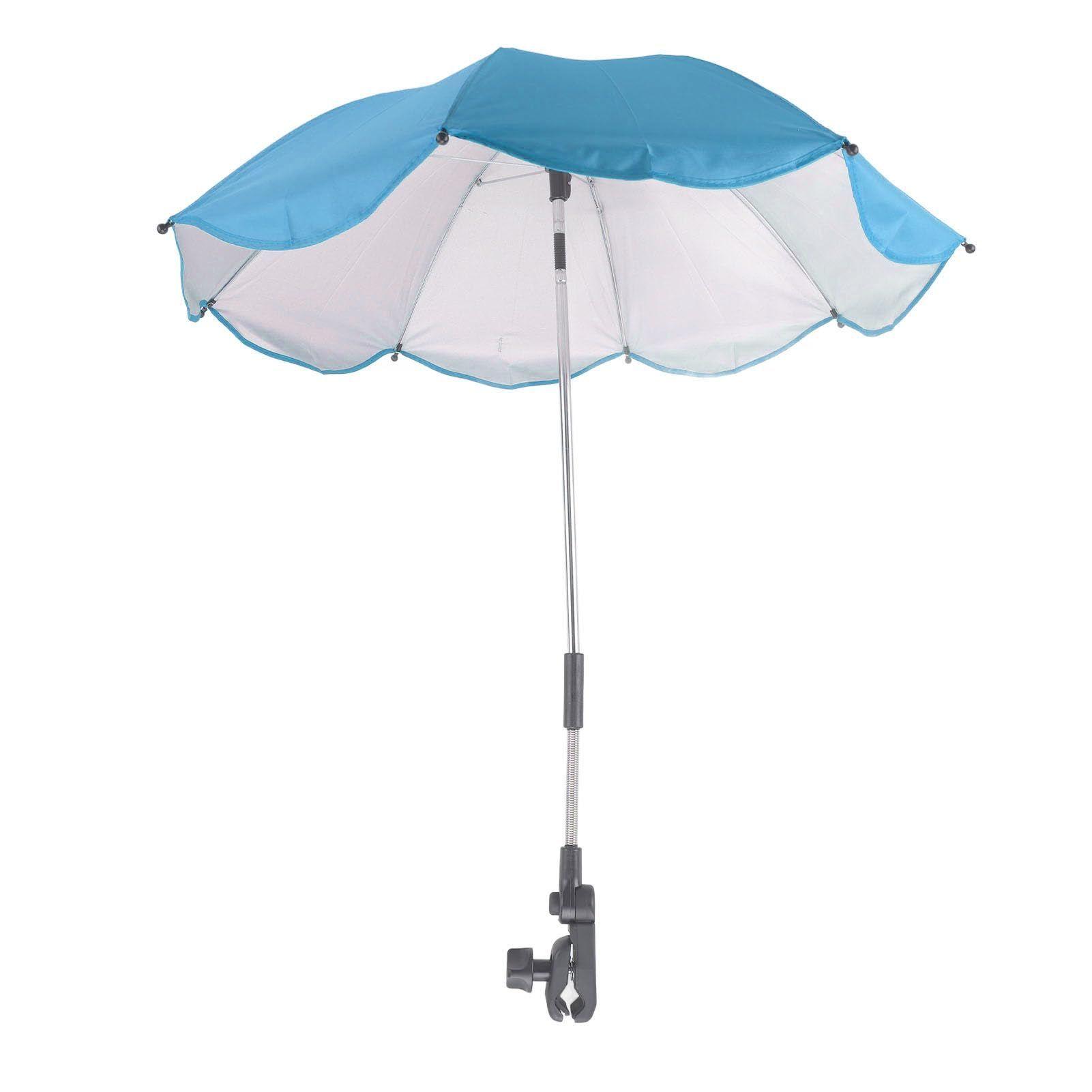 Sombrilla Cochecito Protección UV  360 Grados Clip Rondon-5