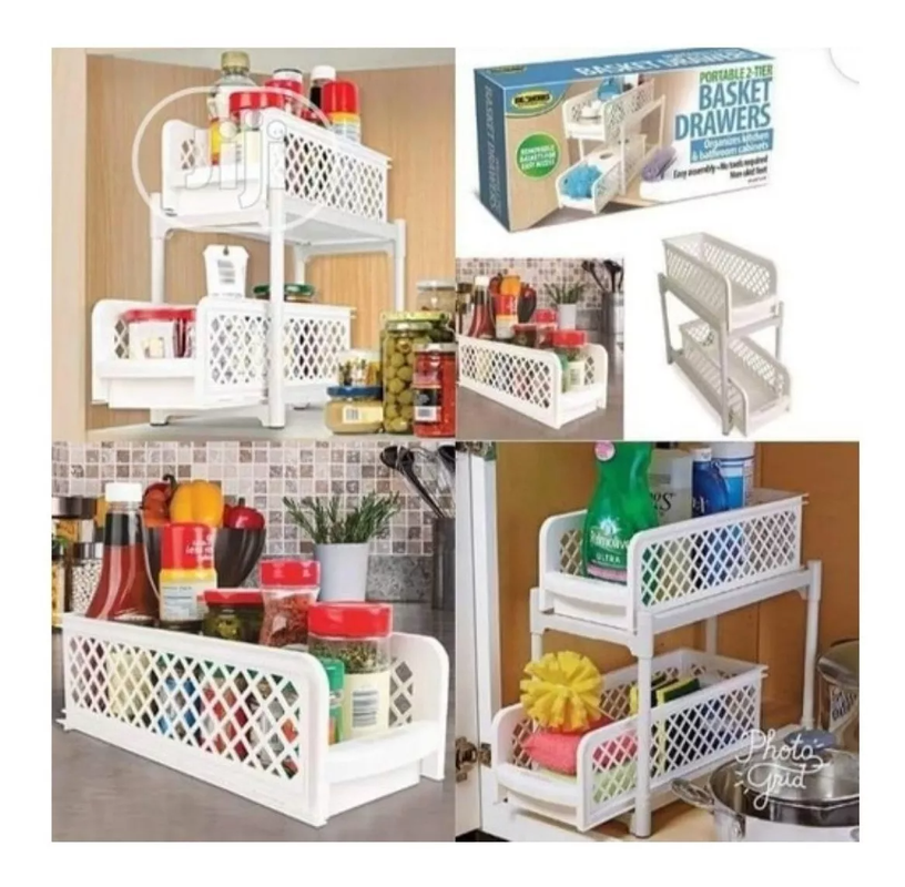 Organizador Baño Cocina Cajon Extraible Almacen Rondon-6
