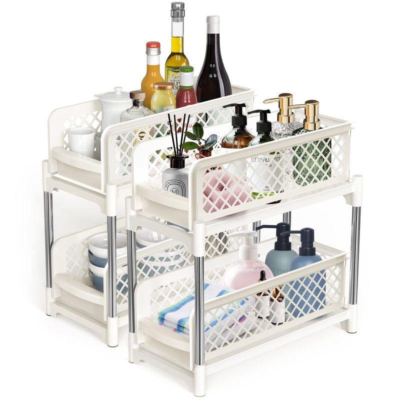 Organizador Baño Cocina Cajon Extraible Almacen Rondon-9