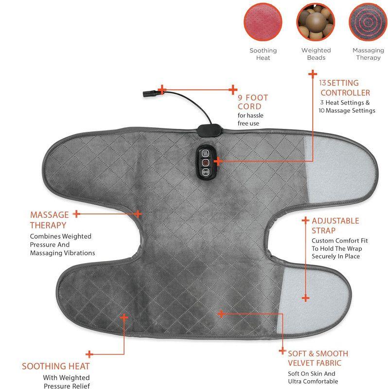 Rodillera Almohadilla Térmica Ortopédica Vibraciones Rondon-7