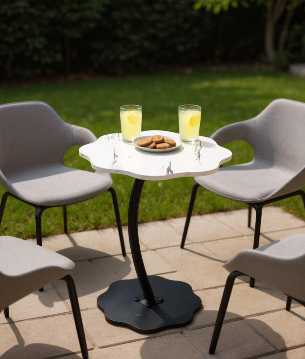 Mesa Centro Decorativa Diseño Orgánico Moderna Hogar Jhn-8