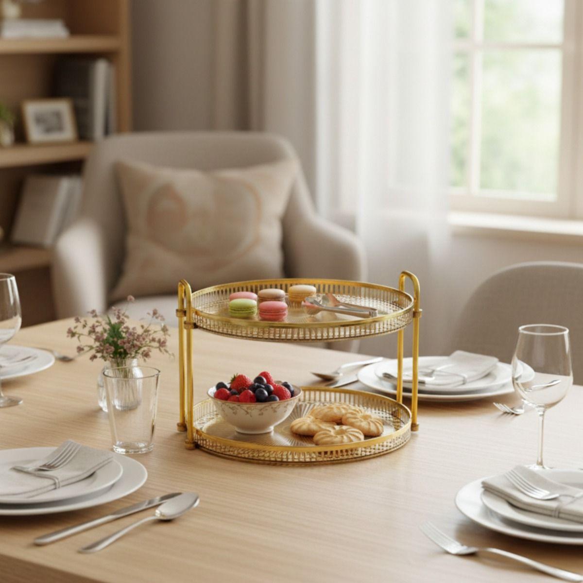 Bandeja Decorativa Hogar Organizador Diseño Versátil Jhn-6