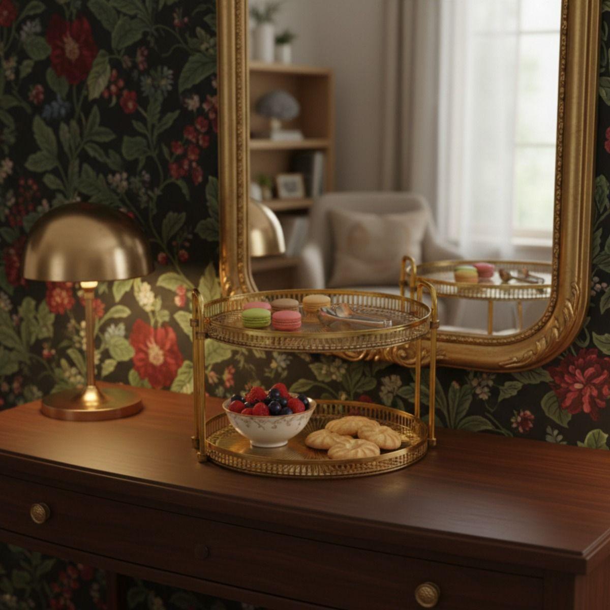 Bandeja Decorativa Hogar Organizador Diseño Versátil Jhn-7