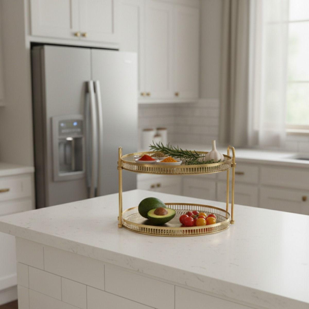 Bandeja Decorativa Hogar Organizador Diseño Versátil Jhn-9