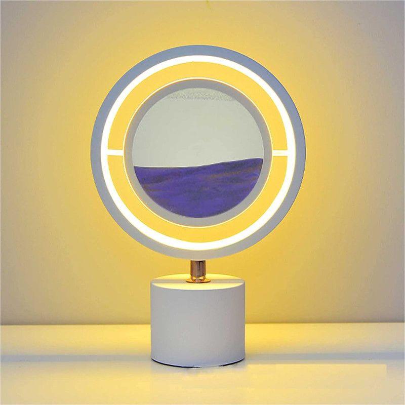 Lámpara Mesa Arte Móvil Colores Reloj Hogar Oficina Rondon-4