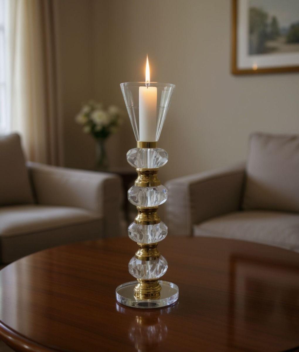 Portavelas Decorativo Adorno Hogar Diseño Vertical Jhn-7