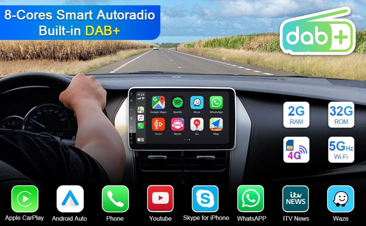 Radio Coche Bluetooth Pantalla Extraible Android Rondon-7