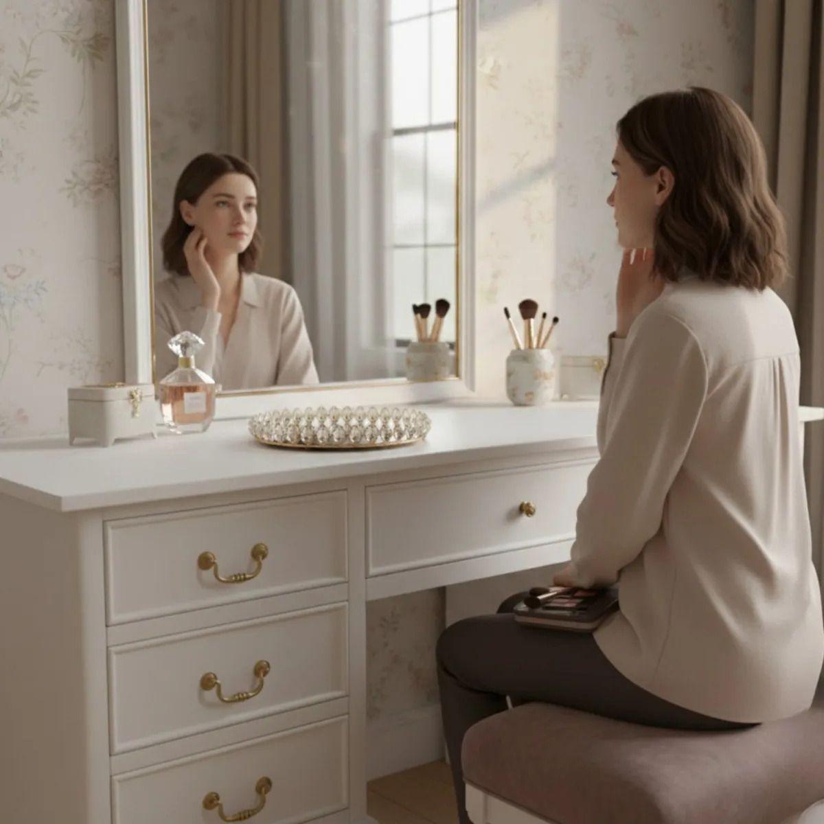 Bandeja Decorativa Gala Reflejante Adorno Elegante Jhn-2