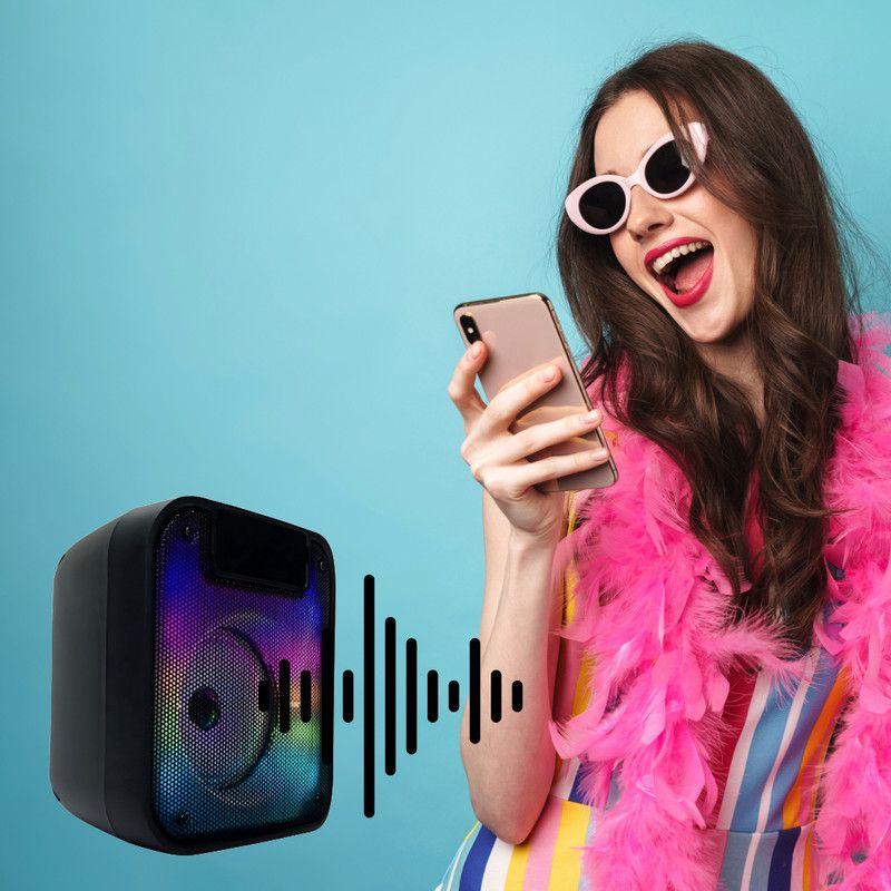 Parlante Altavoz Bluetooth RGB Bluetooth Lau-4