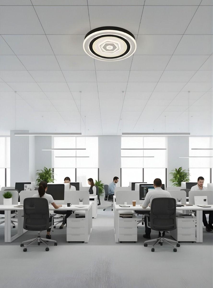 Lámpara Techo LED Plafón Diseño Contemporáneo Circular Jhn-4