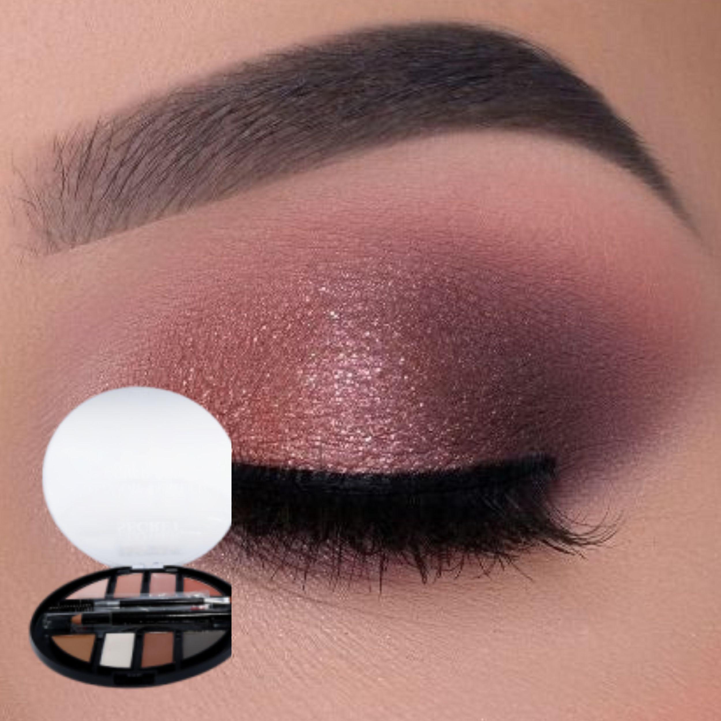 Set 2 Delineadores Profesionales Cejas Sombras Brocha ALJ-7