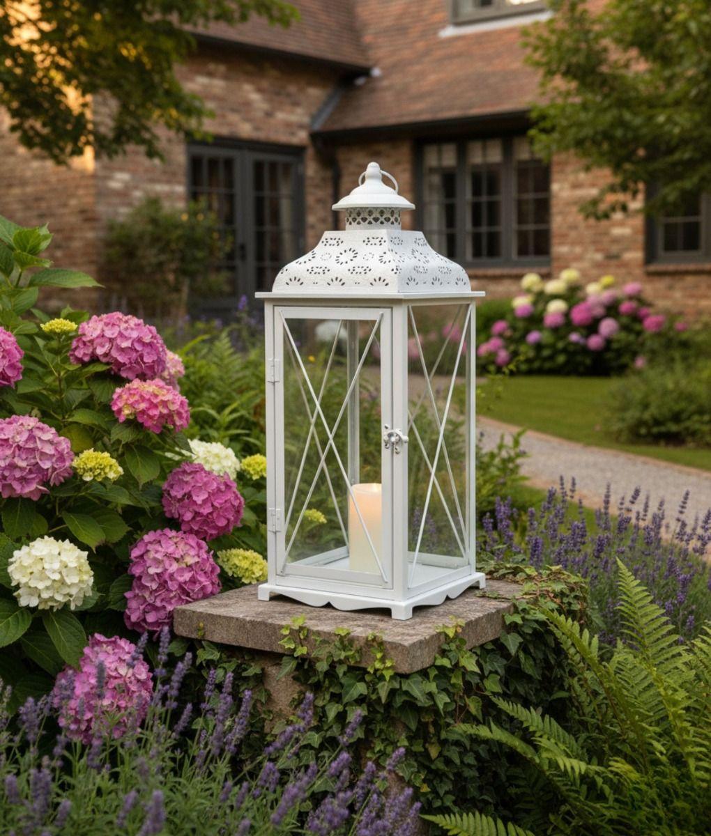 Set 2 Portavelas Decorativo Funcional Diseño Clásico Jhn-7