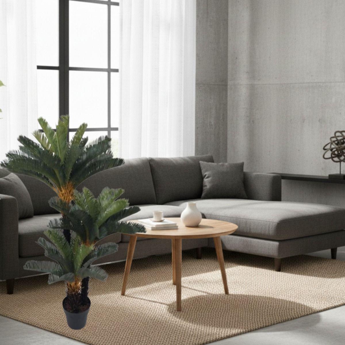 Planta Artificial Palmera Diseño Botánico Tropical Jhn-8