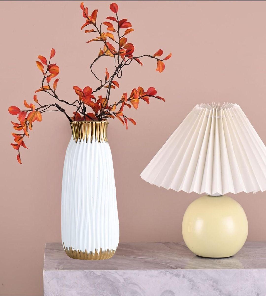 Florero Jarrón Moderno Cilíndrico Decorativo hogar 28cm Jhn-4