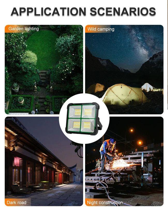 Reflector Solar Energia Aire Libre Impermeable Ajuste Jer-8