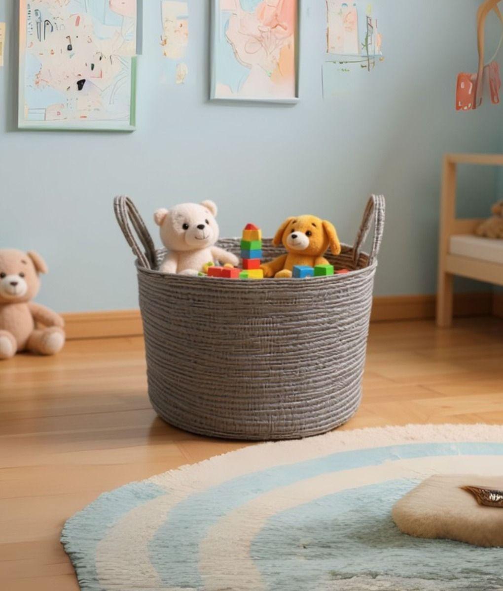 Canasto Decorativo Almacenamiento Organizador Hogar Jhn-8