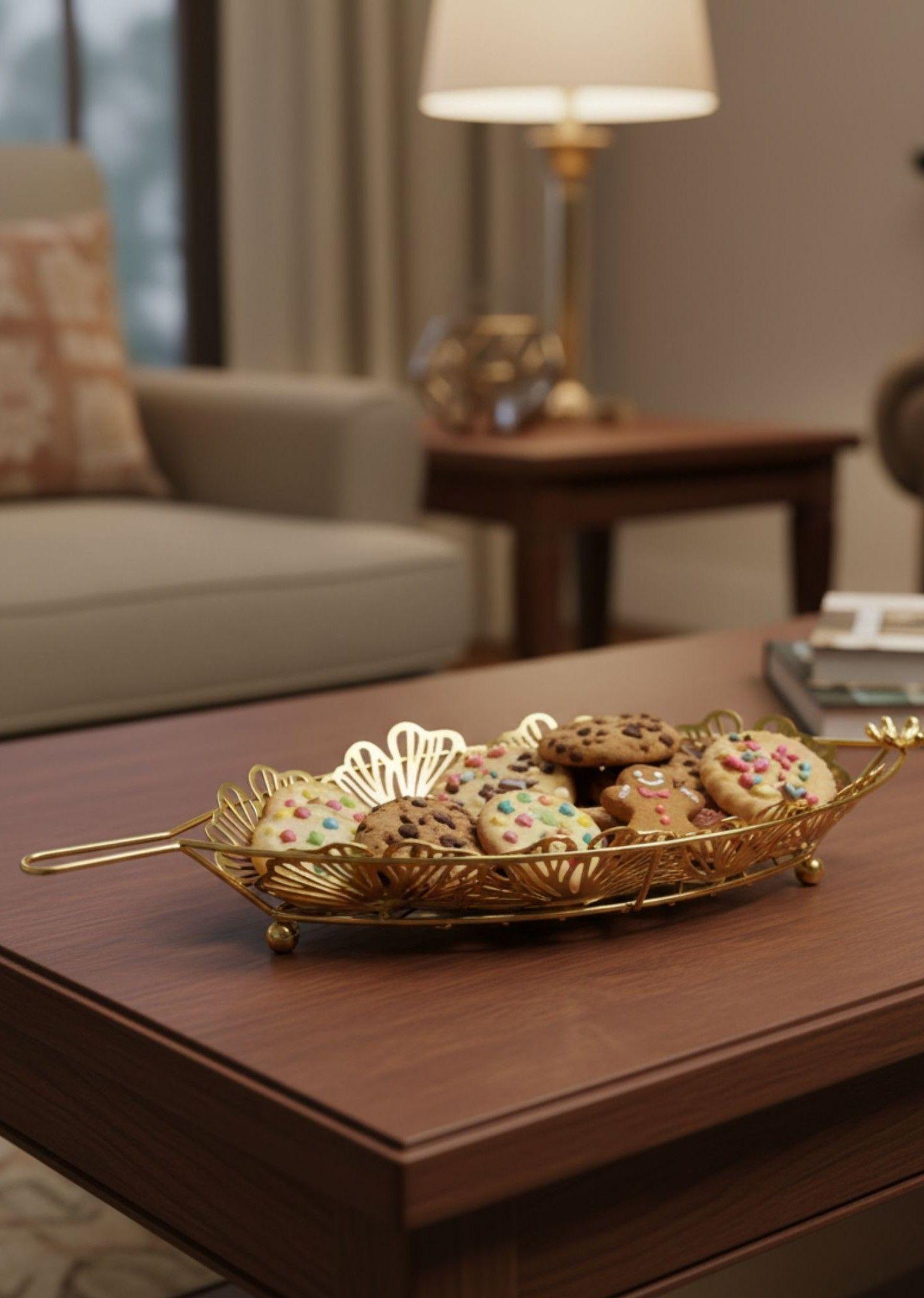 Bandeja Decorativa Estilizada Adorno Almacenamiento Jhn-5