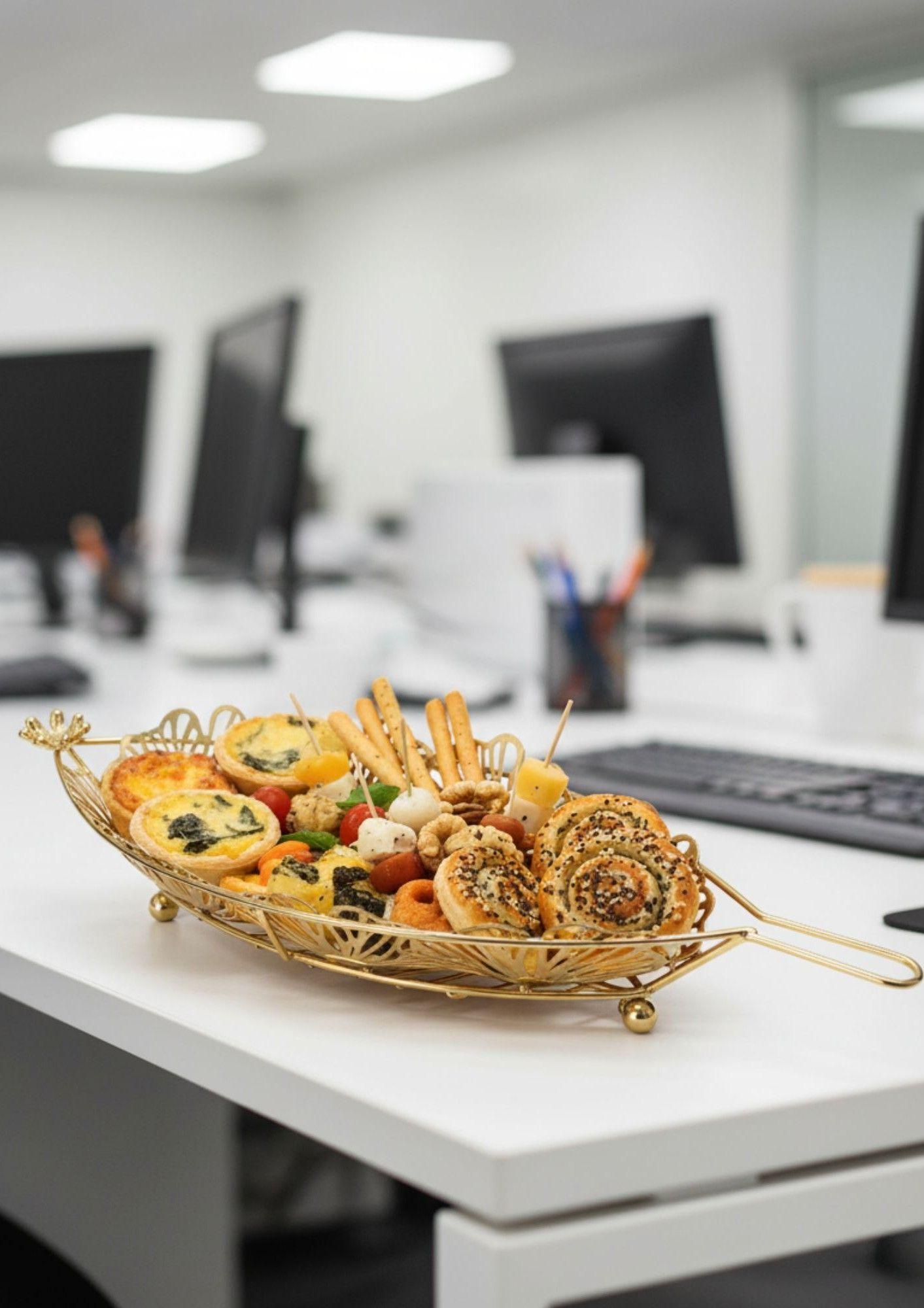 Bandeja Decorativa Estilizada Adorno Almacenamiento Jhn-6