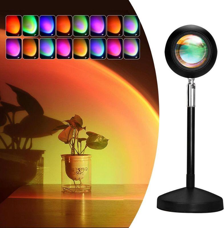 Lampara Mesa Puesta Sol Iluminaria Nocturna Ambiente Lau-2