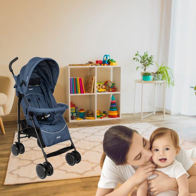 Coche Sencillo Liviano Tipo Paraguas Compacto Bebes Lau-7