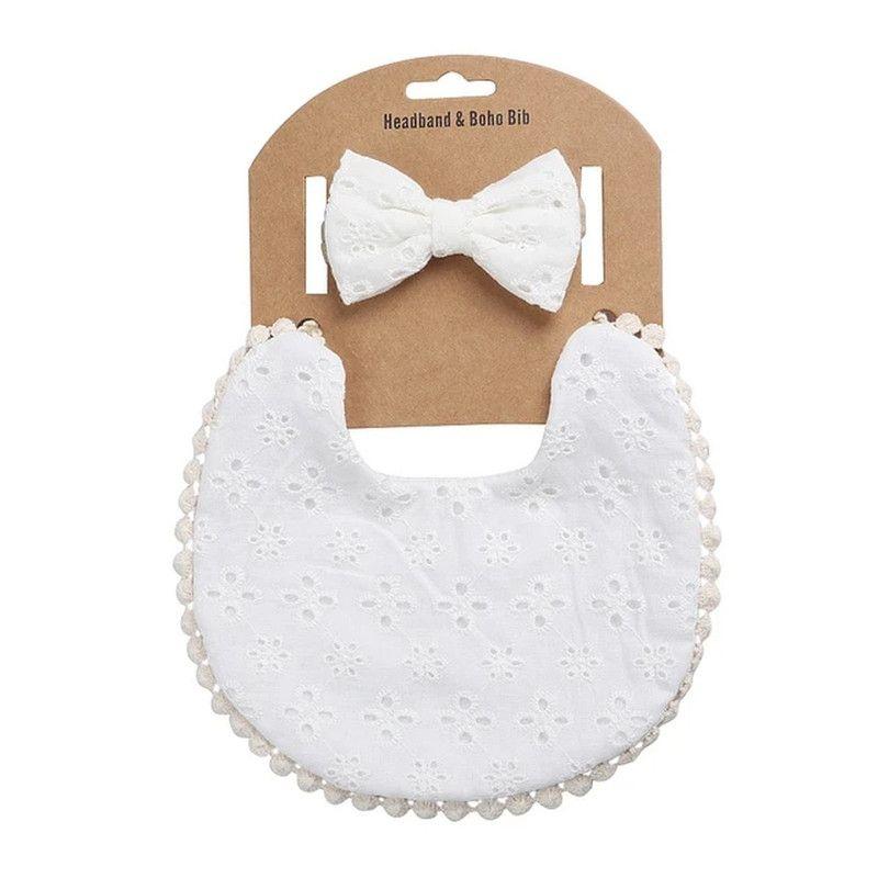 BABERO + COLA BEBE VESTUARIO BANDANA SUAVE ABSORBENTE JER-8