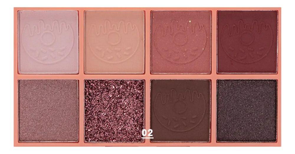 Set 3 Sombra Ojos Paleta Vibrante Duración Prolongada Jhn-8