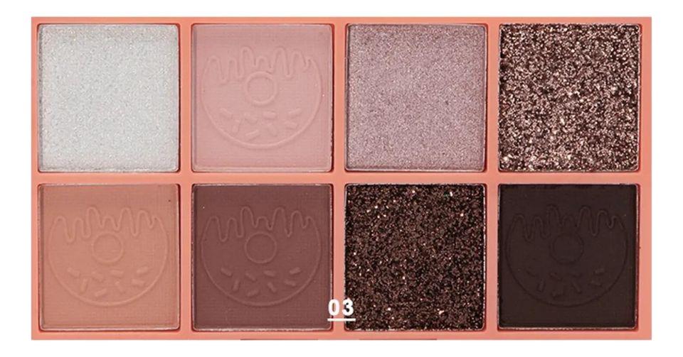 Set 3 Sombra Ojos Paleta Vibrante Duración Prolongada Jhn-9