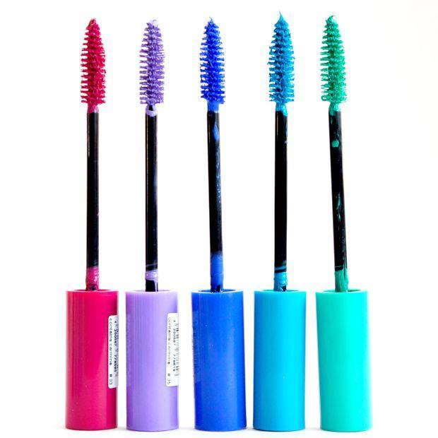 Mascara Pestañas Colores Azar Rimel Belleza Femenina Rondon-0