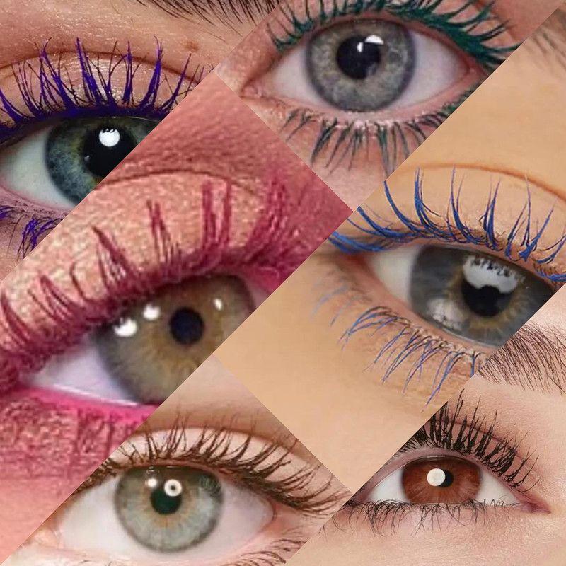 Mascara Pestañas Colores Azar Rimel Belleza Femenina Rondon-6