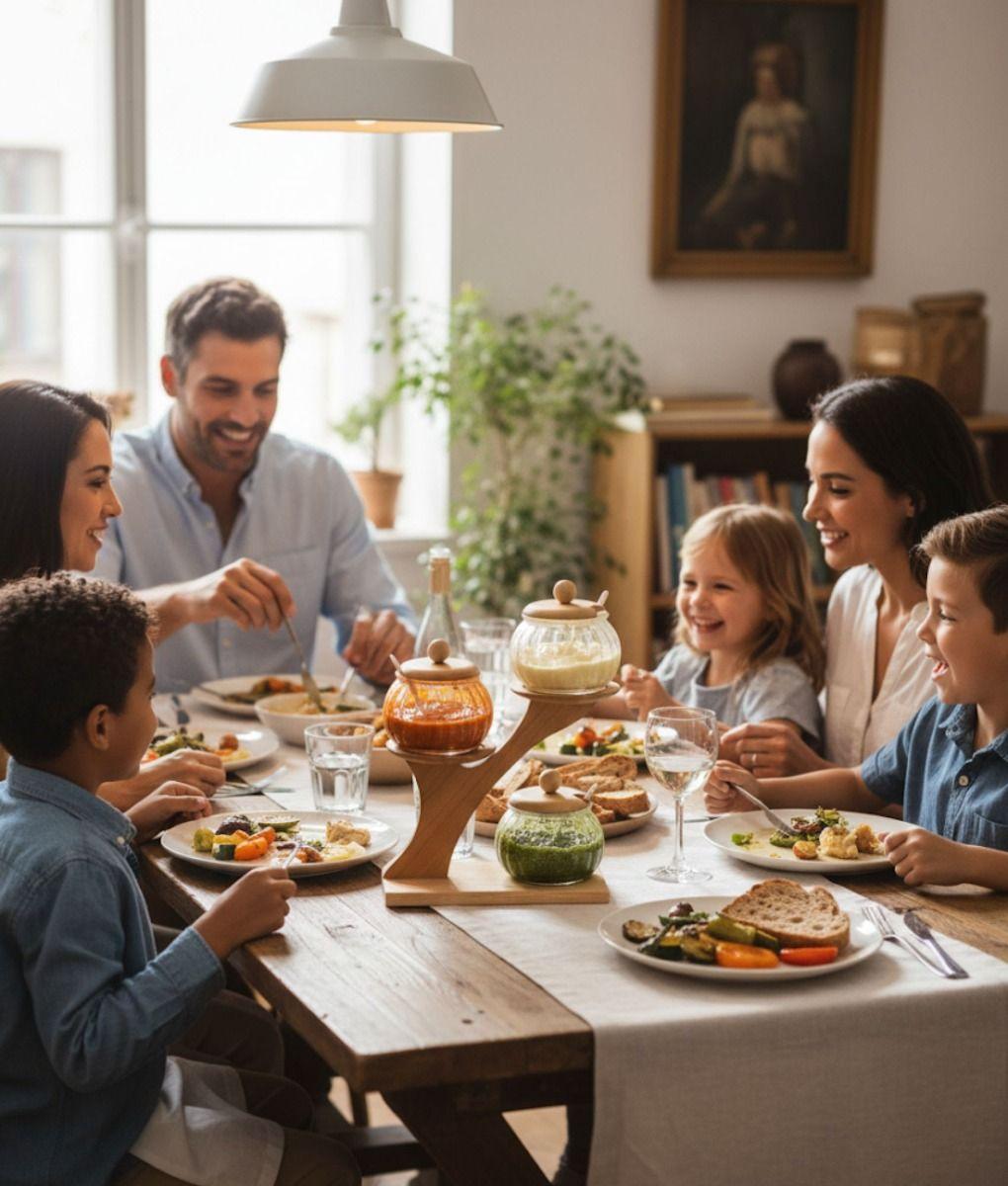 Juego Frasco Contenedor Escalonado Organizador Soporte Jhn-2