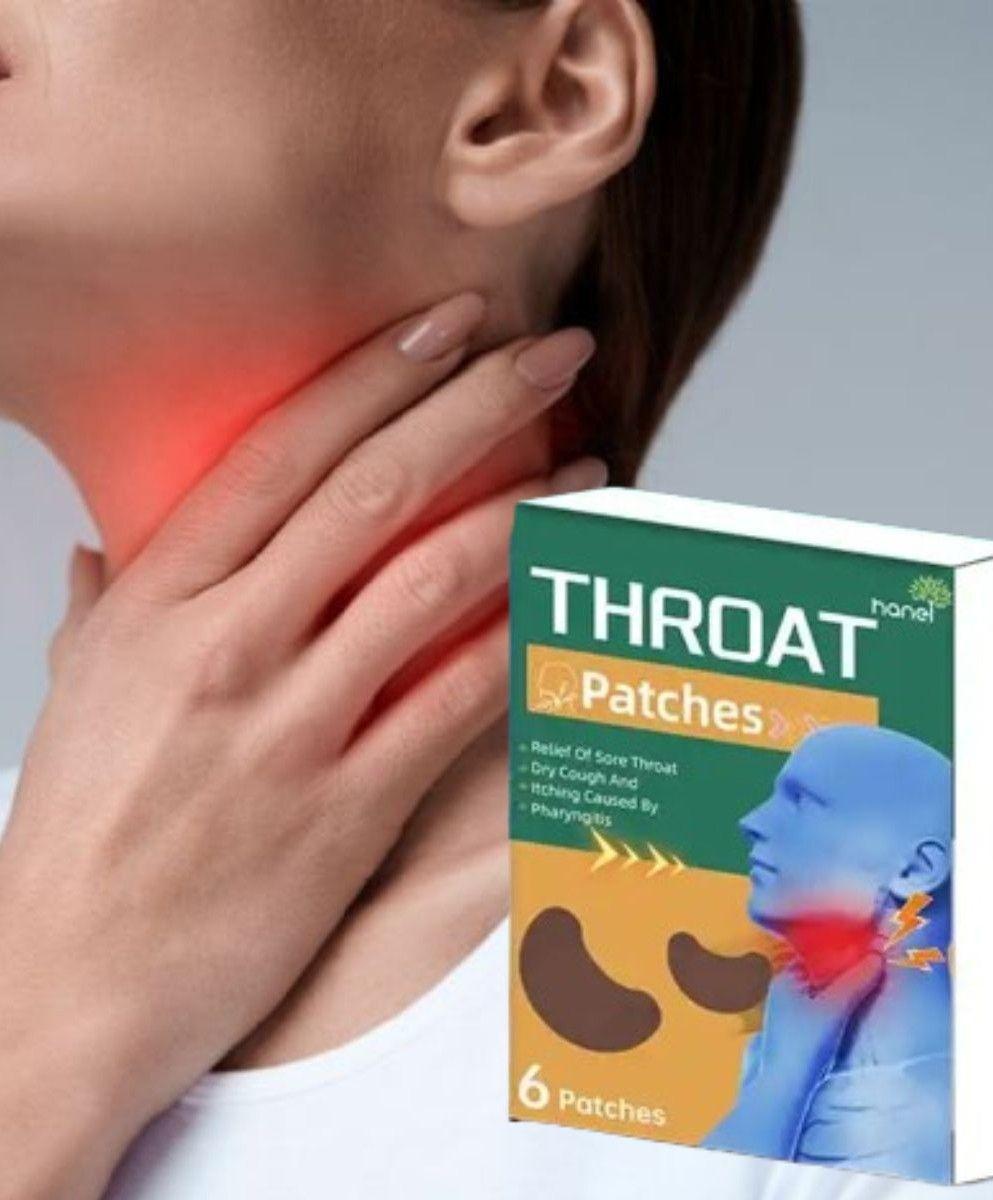 Parches Alivio Garganta Reducir Inflamación 8 Pack Jhn-2