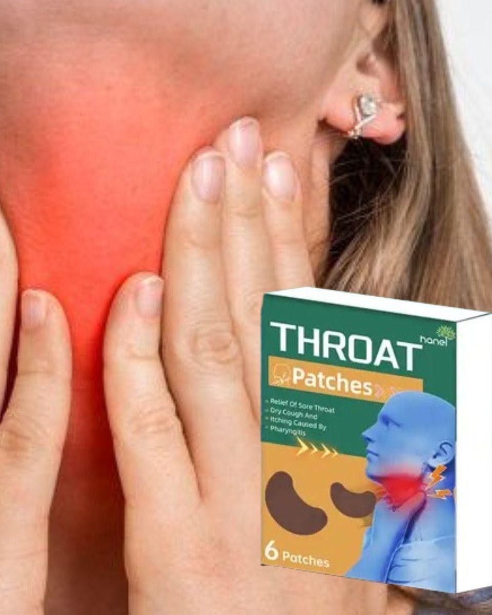 Parches Alivio Garganta Reducir Inflamación 8 Pack Jhn-4