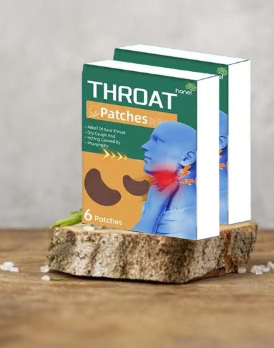 Parches Alivio Garganta Reducir Inflamación 8 Pack Jhn-6