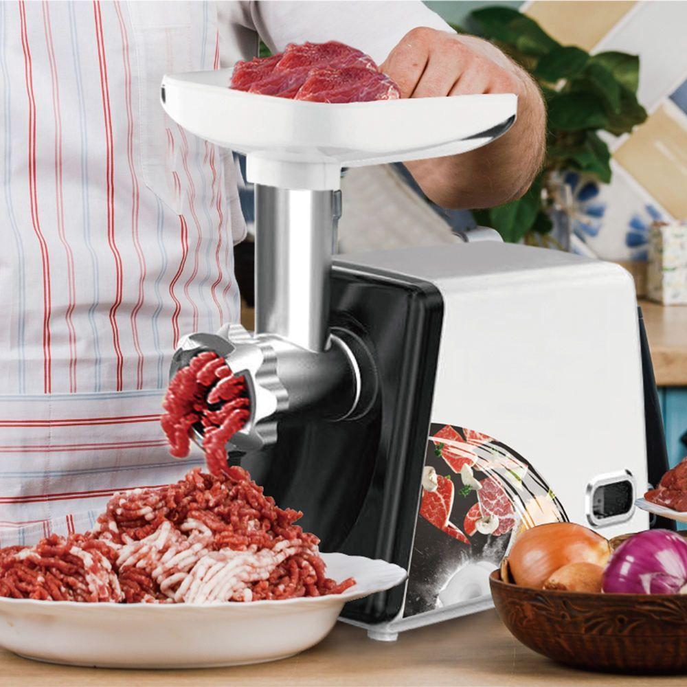 Picadora Carne Eléctrica Moledora Alimentos Velocidad Rondon-6