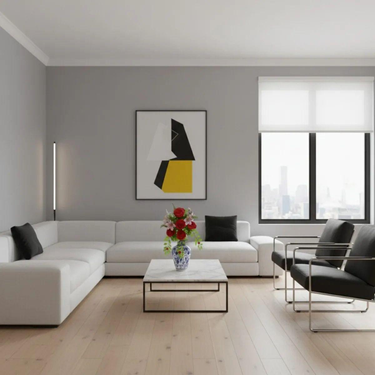 Set 2 Flores Artificiales Adorno Rosas Lirios Silvestres Jhn-7