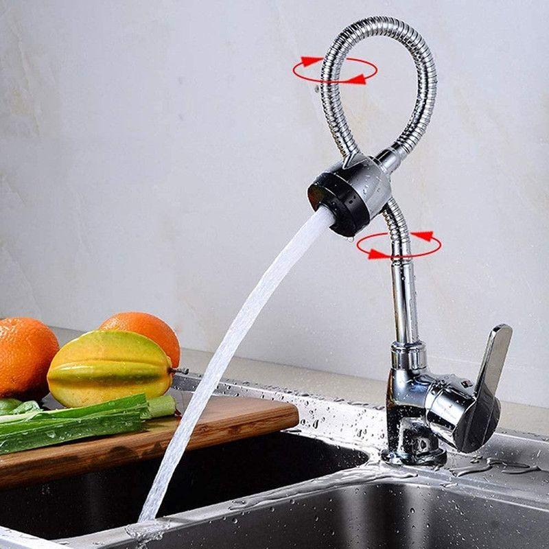 Grifo Cocina Fregadero Mezclador Agua GiratorioManija Rondon-2