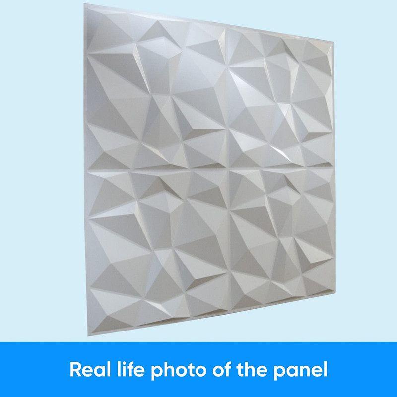 Panel Pared 3D Decoración Interior Flores Dormitorio Rondon-3