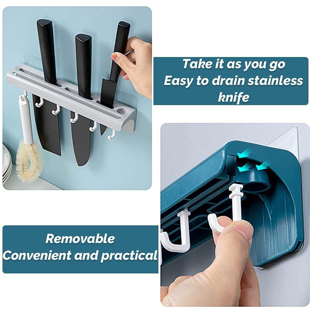 Soporte Cuchillo Magnético Pared Almacenamiento Hogar Rondon-3