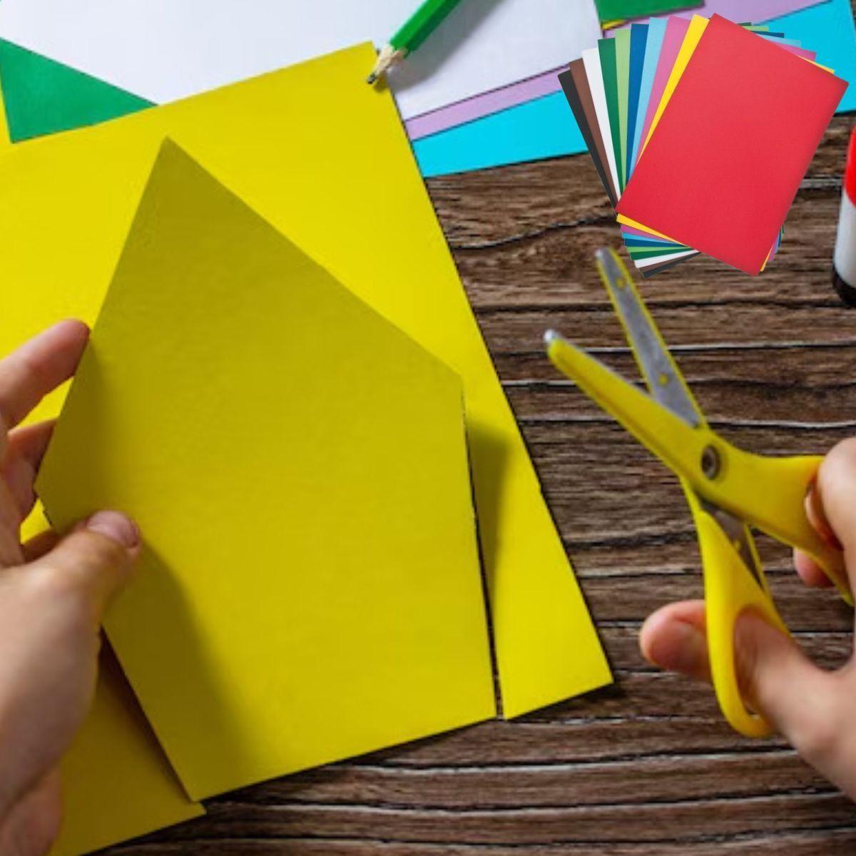 Set 2 Cartulina Escolar Surtida Manualidades Educativo Jhn-2