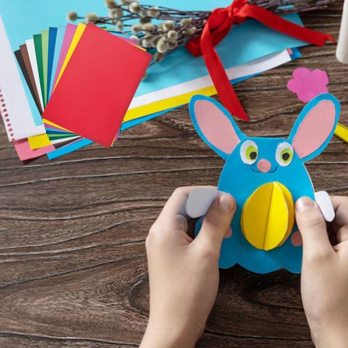 Set 2 Cartulina Escolar Surtida Manualidades Educativo Jhn-6