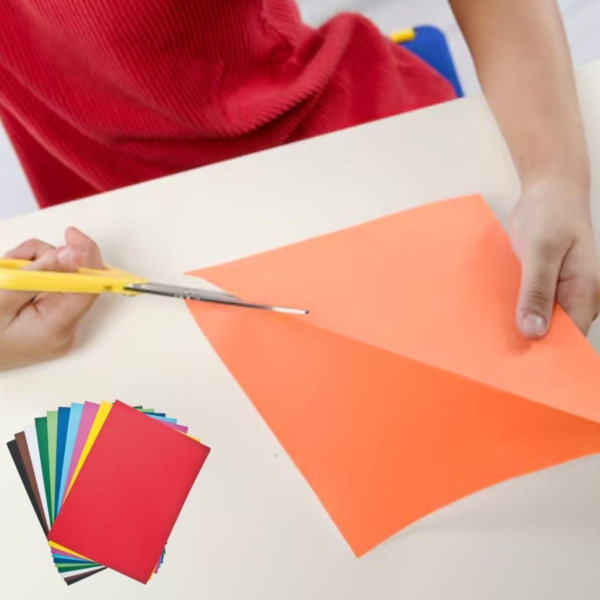 Set 2 Cartulina Escolar Surtida Manualidades Educativo Jhn-8