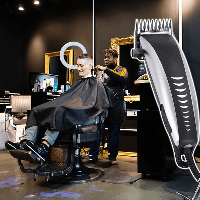 Máquina Eléctrica Corte Pelo hombre Profesional Rondon-7