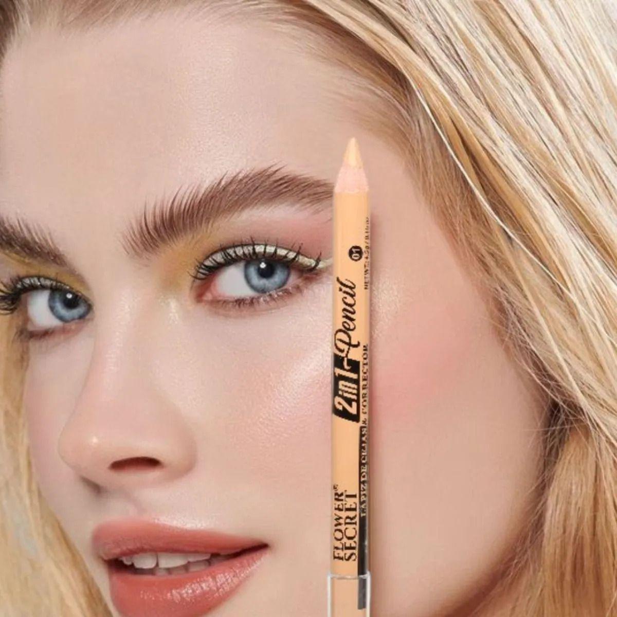 Set 6 Lápices Cejas Corrector Dual Efecto Microblading ALJ-5