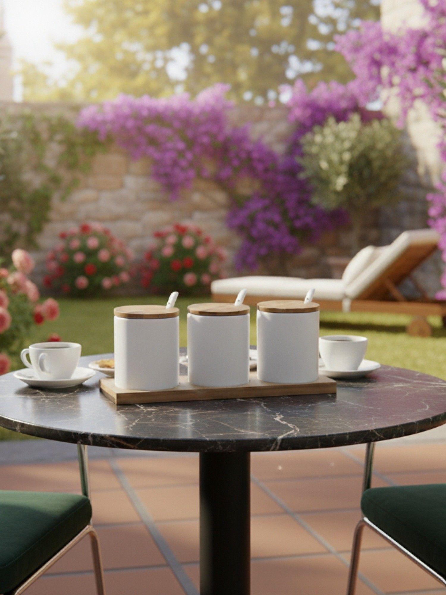 Set 3 Frascos Almacenamiento Minimalista Funcional Jhn-5