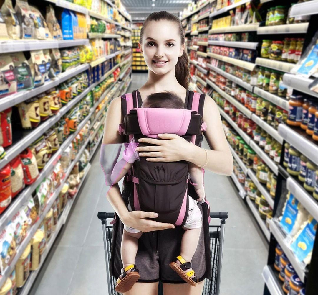 Portabebe Ergonomico Tipo Canguro Comodo Bebes Lau-4