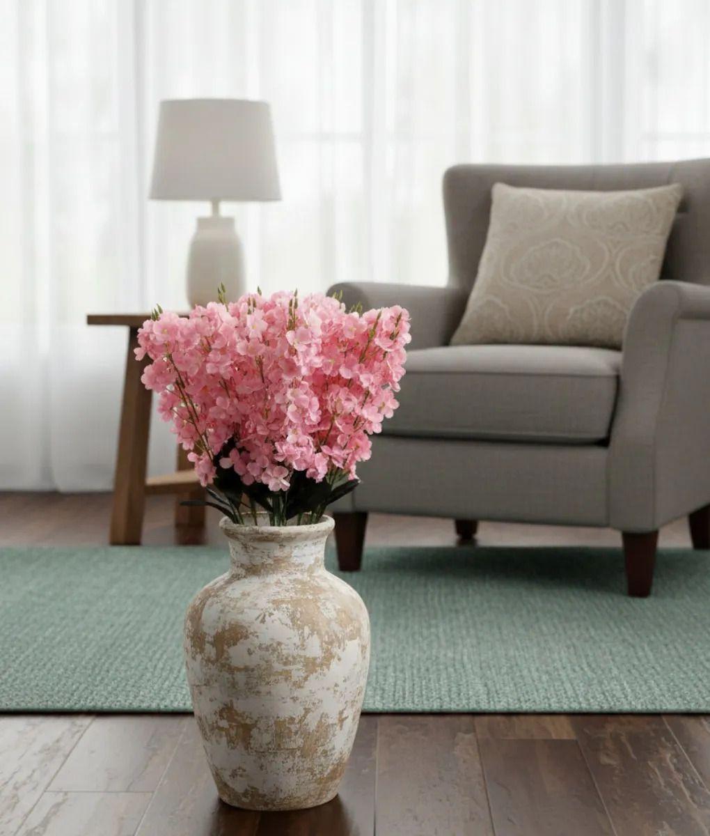 Set 2 Ramo Elegante Artificial Flores Decorativas Adorno Jhn-8