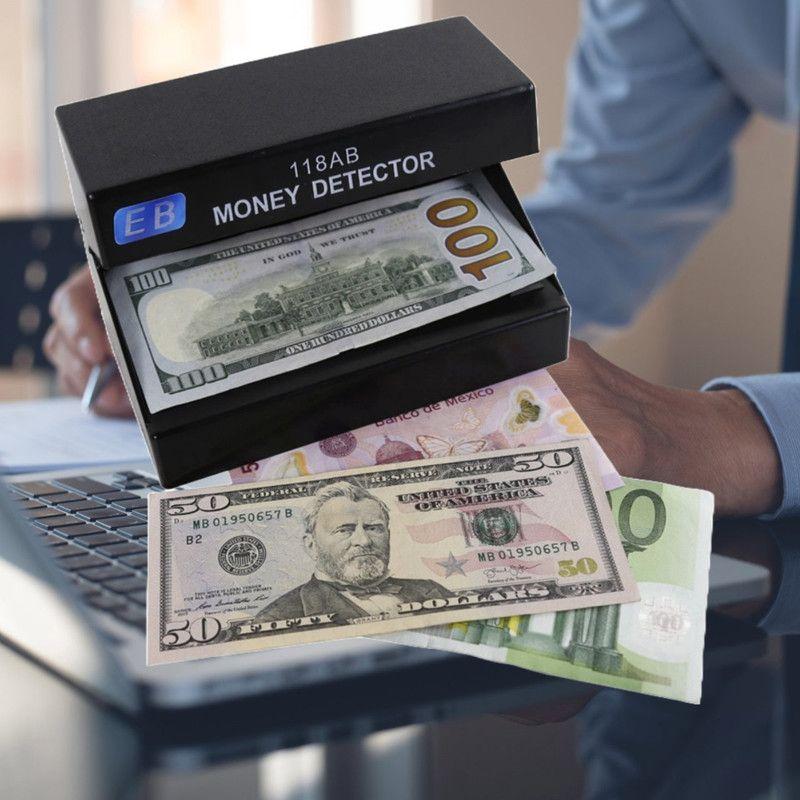 Maquina Detectora de Billetes Falsos Luz Violeta Lau-3