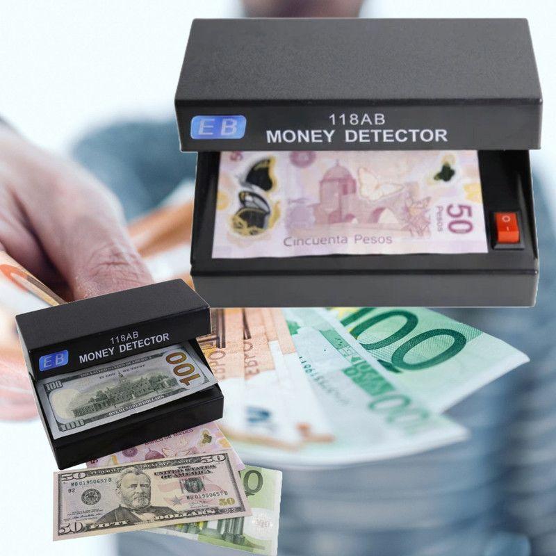 Maquina Detectora de Billetes Falsos Luz Violeta Lau-6